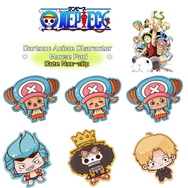 Laptop Mouse - Mouse Pad de Personagem de Anime