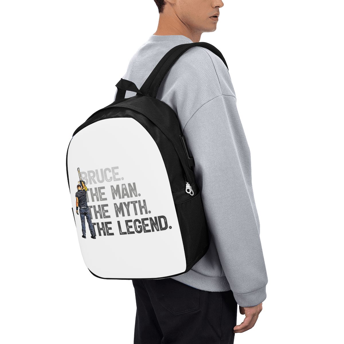 Laptop Bag - Mochila Bruce Springsteen para viagem, bolsa