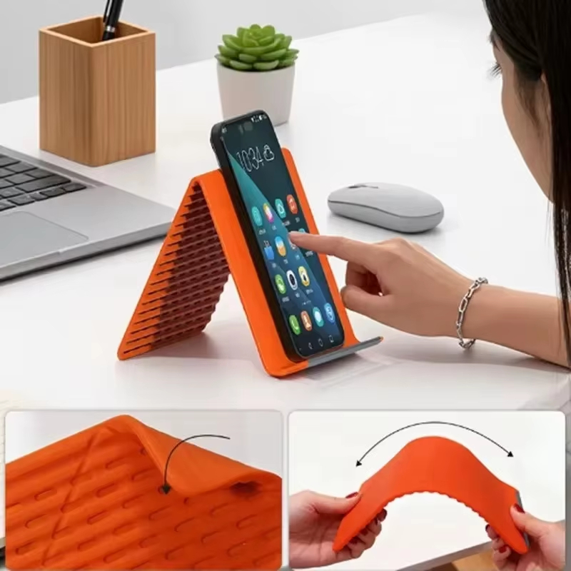 Laptop Stand - Suporte de Telefone de Silicone Dobrável