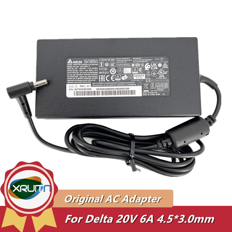 Laptop Charger - Carregador adaptador ac genuíno delta ADP-120VH