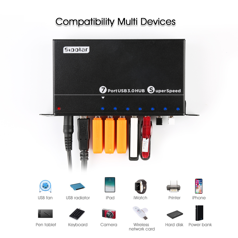 Usb Hub - Hub USB 3.0 Industrial A-173 de