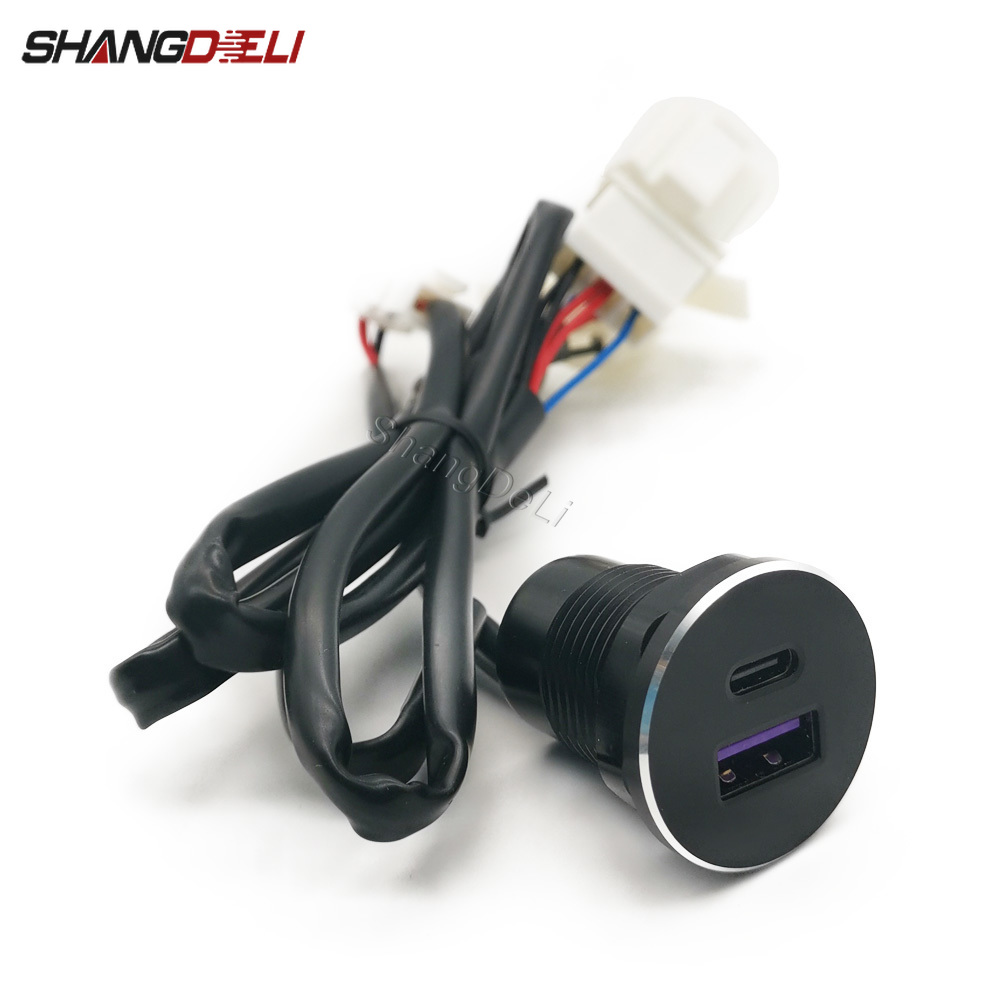Usb C Hub - Carregador de Tomada USB Dupla para