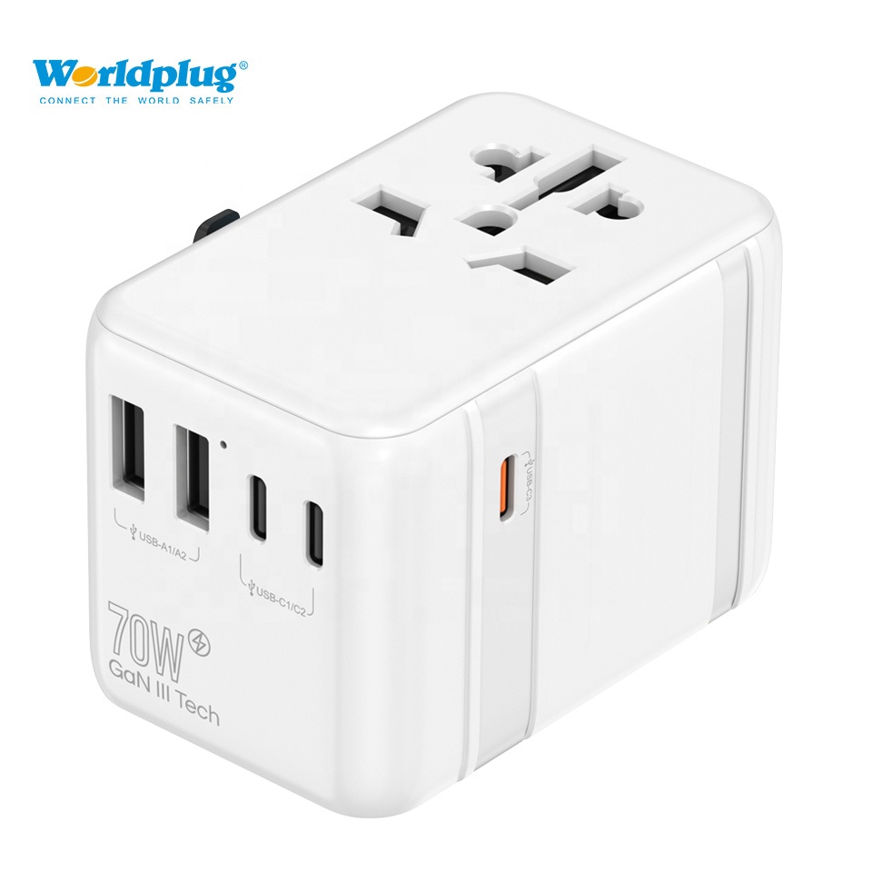Laptop Charger - Adaptador de Tomada Universal para Viagem