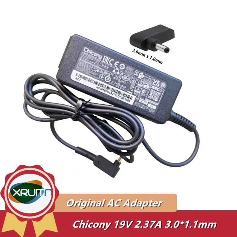 Laptop Charger - Carregador de laptop original 19v 2.37a