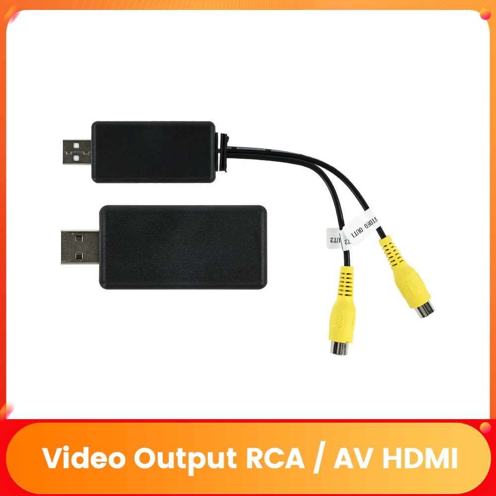 Hdmi Cable - Usb para cvbs rca caixa adaptador