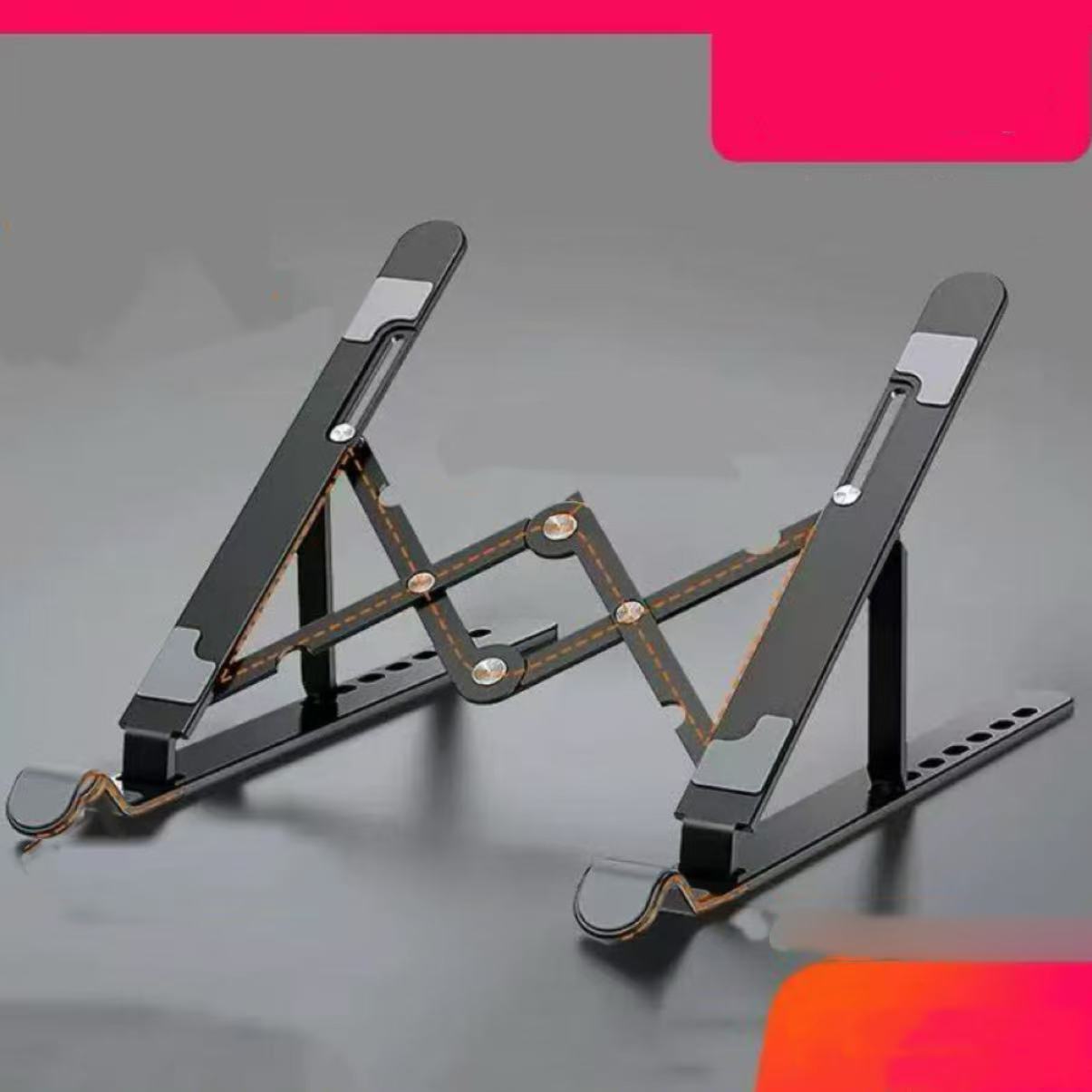 Laptop Cooling Pad - Suporte Dobrável para Laptop, Suporte Portátil