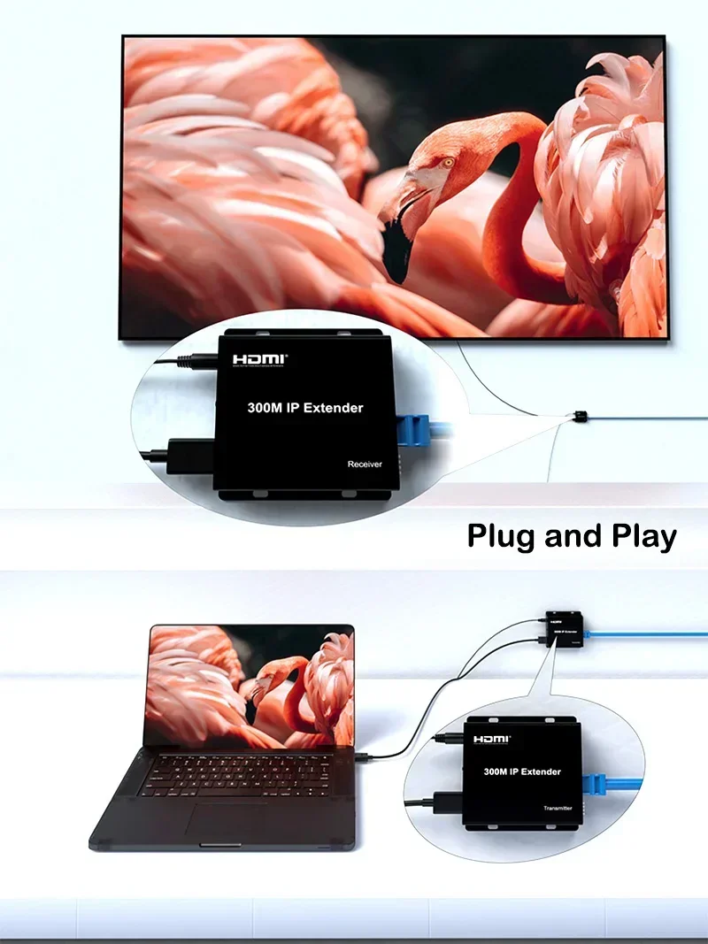 Extensor IP de 150m 200m 300M  - Hdmi Cable avaliação e preço