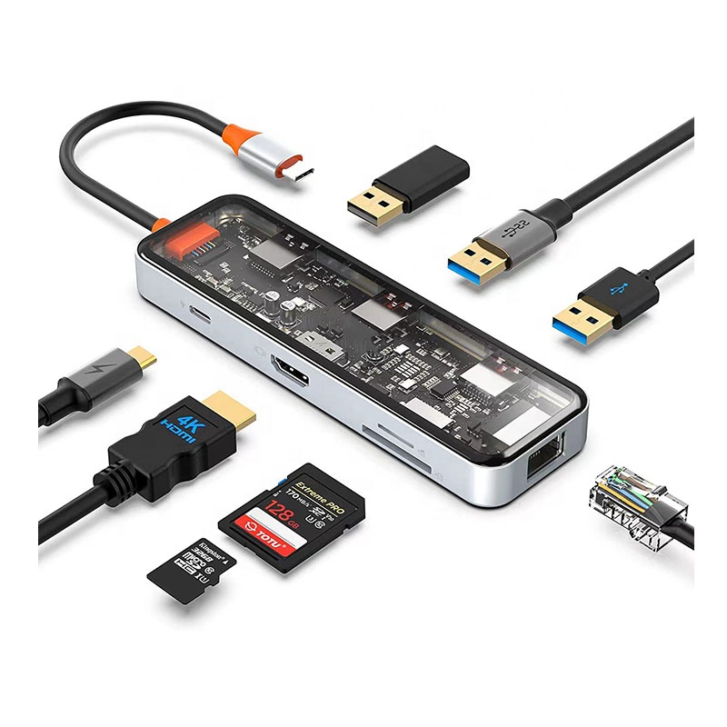 Hub USB-C com porta Ethernet 4 - Usb C Hub avaliação e preço