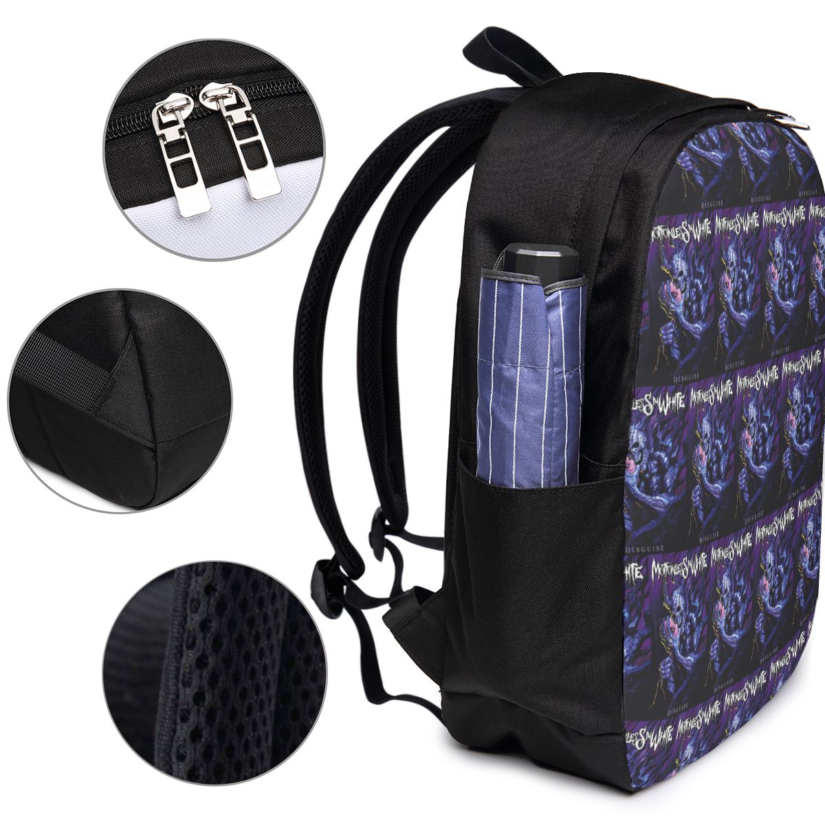 Mochila Motionless In White pa - Laptop Bag avaliação e preço