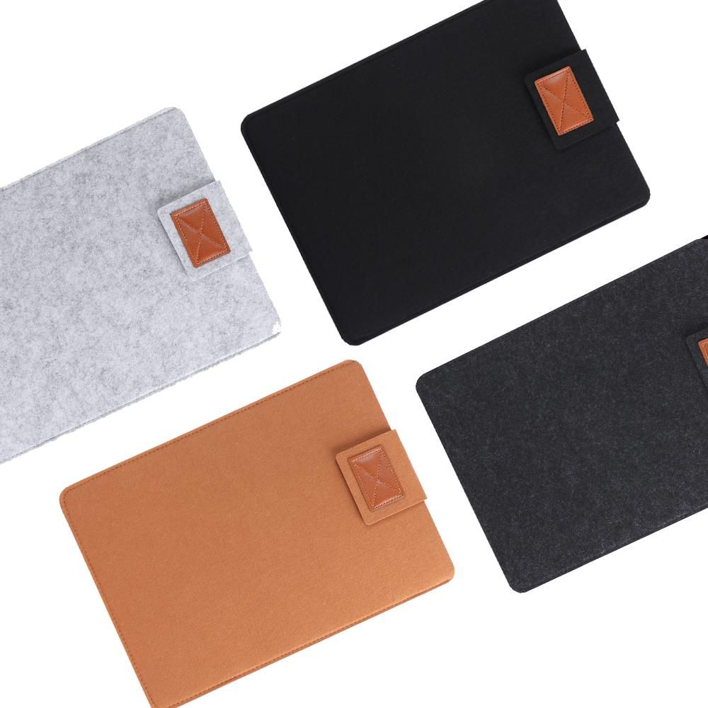 Capa portátil de feltro de lã  - Laptop Sleeve avaliação e preço