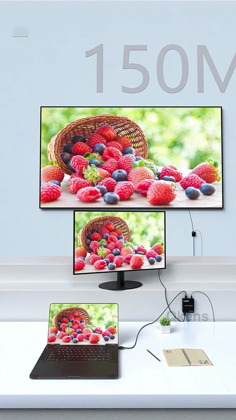 Extensor HDMI IP de 150m, Exte - Hdmi Cable avaliação e preço