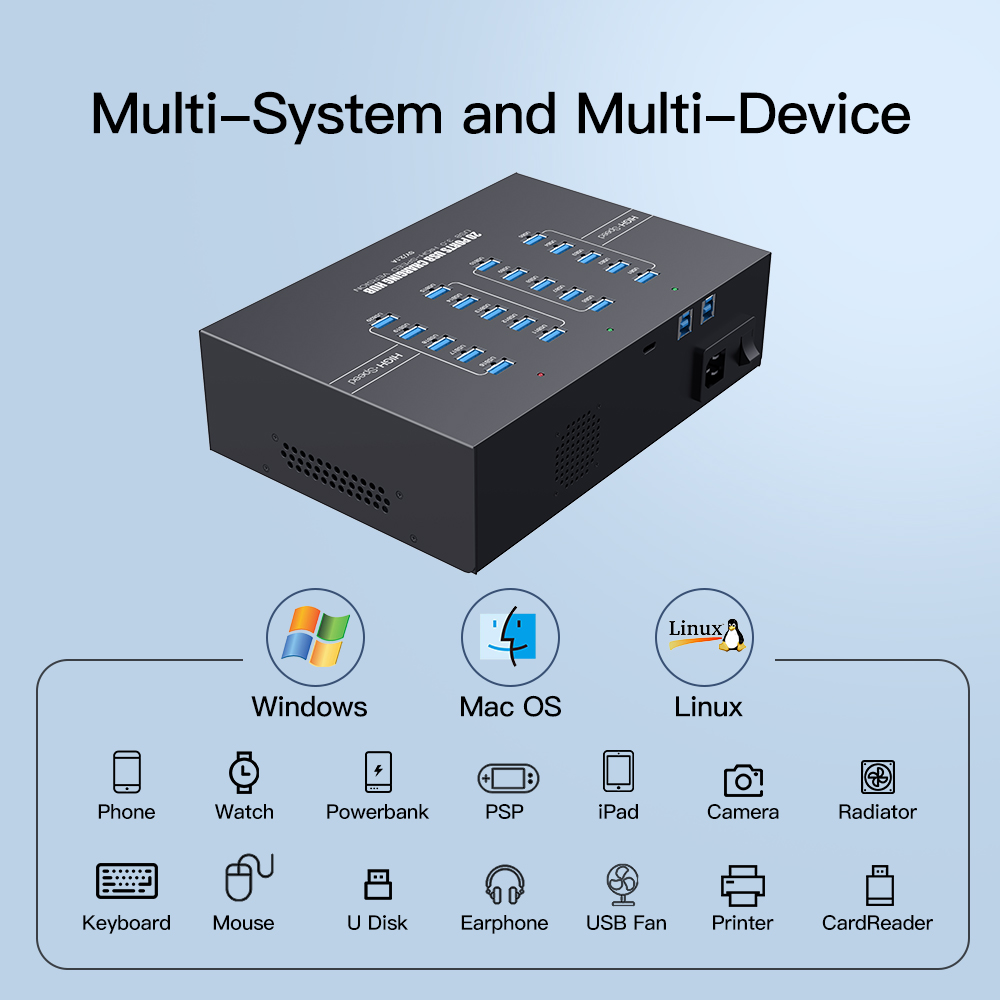 Hub de Carregamento USB 3.0 de - Usb Hub avaliação e preço