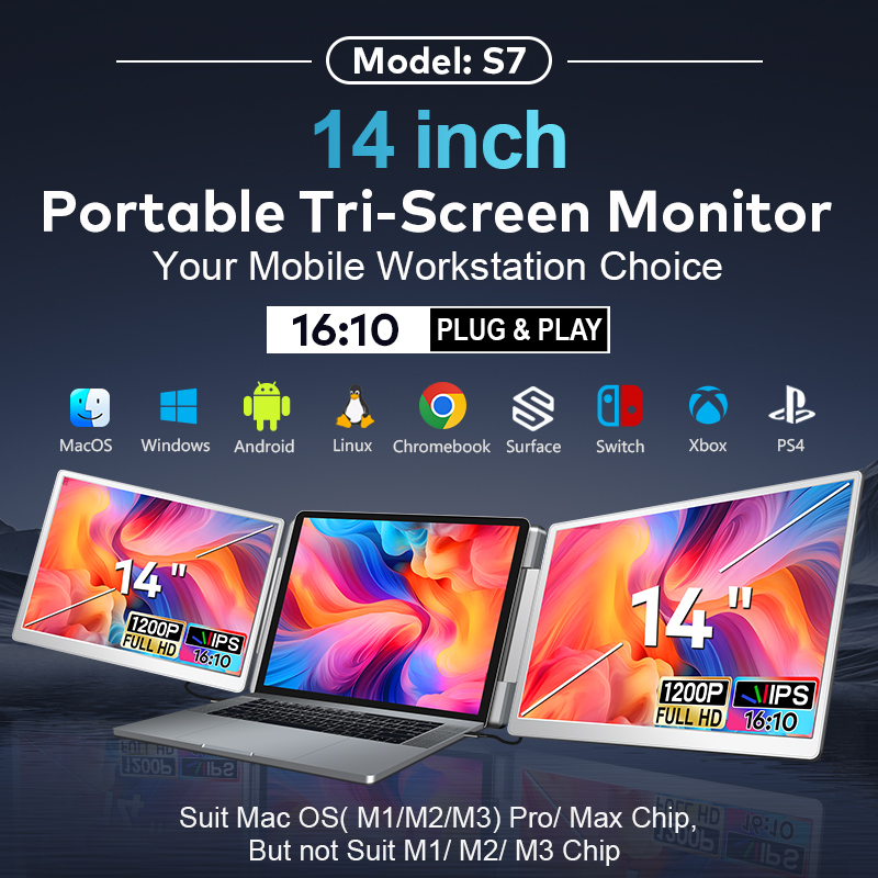 Monitor LCD portátil de tela d - Laptop Stand avaliação e preço