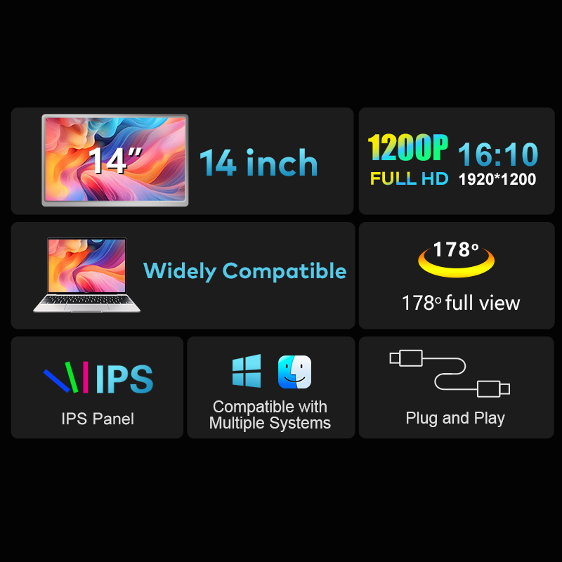 Monitor LCD portátil de tela d - Laptop Stand avaliação e preço