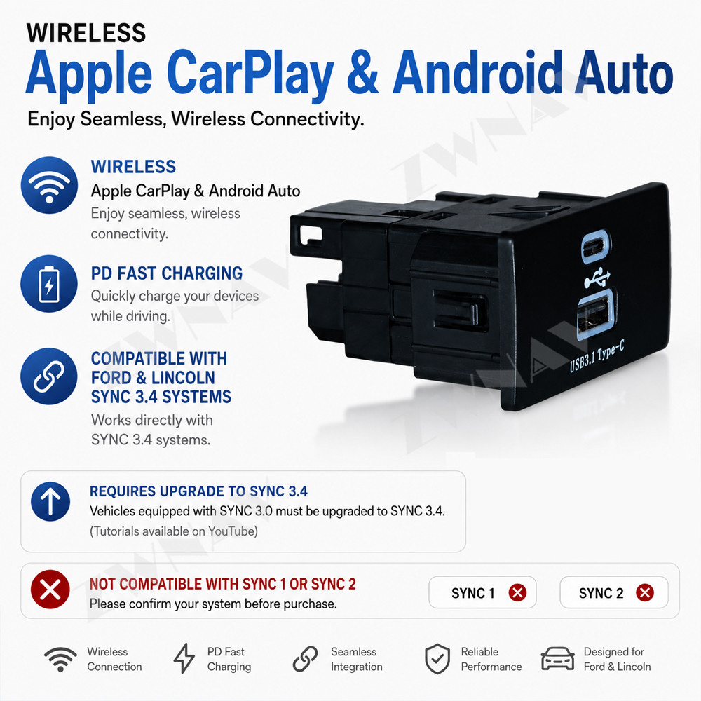 Adaptador Wireless CarPlay And - Usb C Hub avaliação e preço