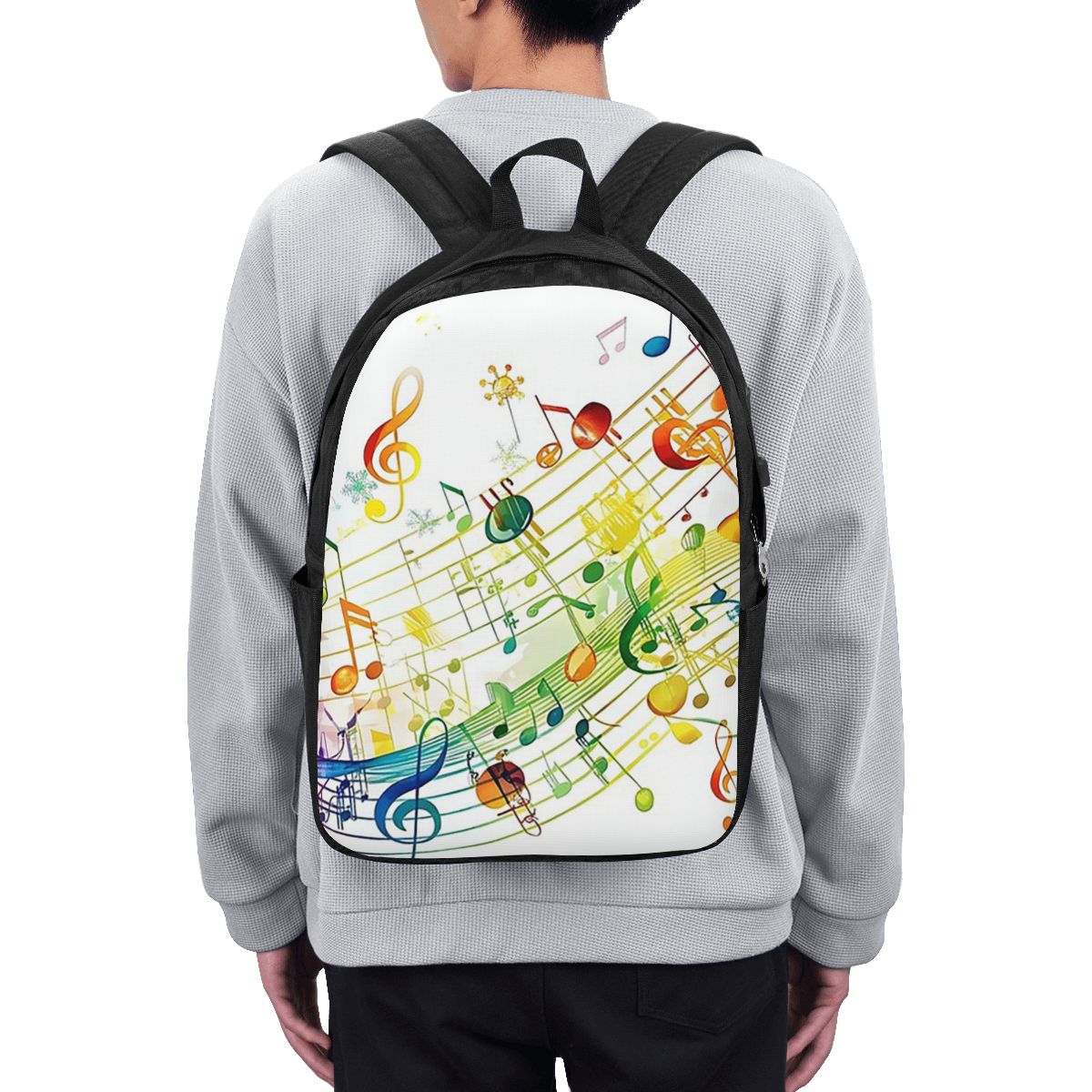 Mochila com estampa de teclas  - Laptop Bag avaliação e preço