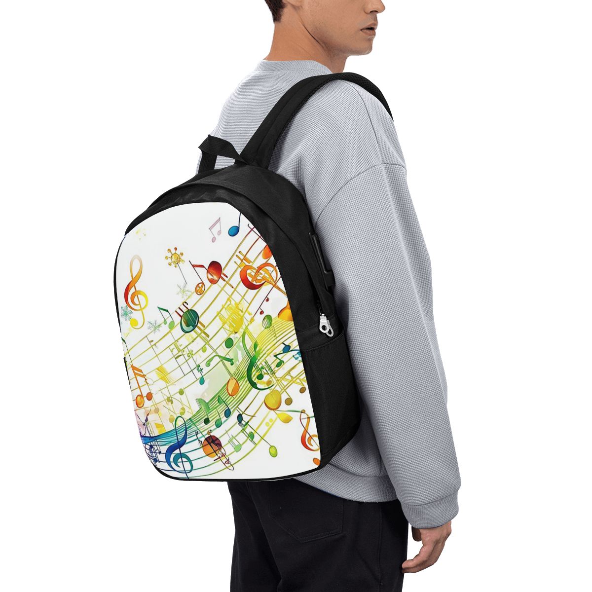 Mochila com estampa de teclas  - Laptop Bag avaliação e preço
