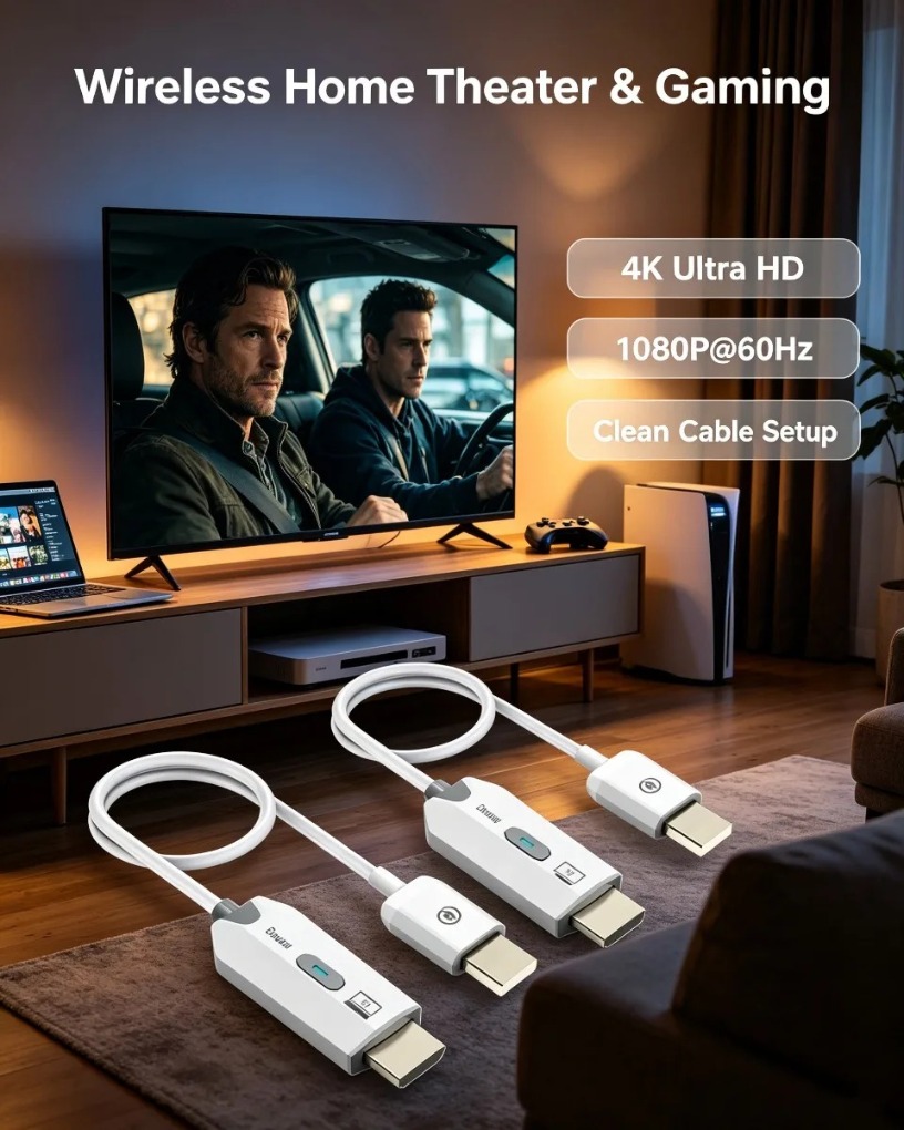 Extensor HDMI Sem Fio 4K Ponto - Hdmi Cable avaliação e preço