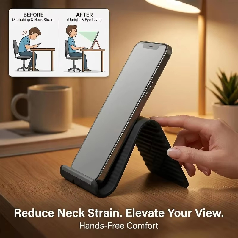 Suporte de Telefone de Silicon - Laptop Stand avaliação e preço