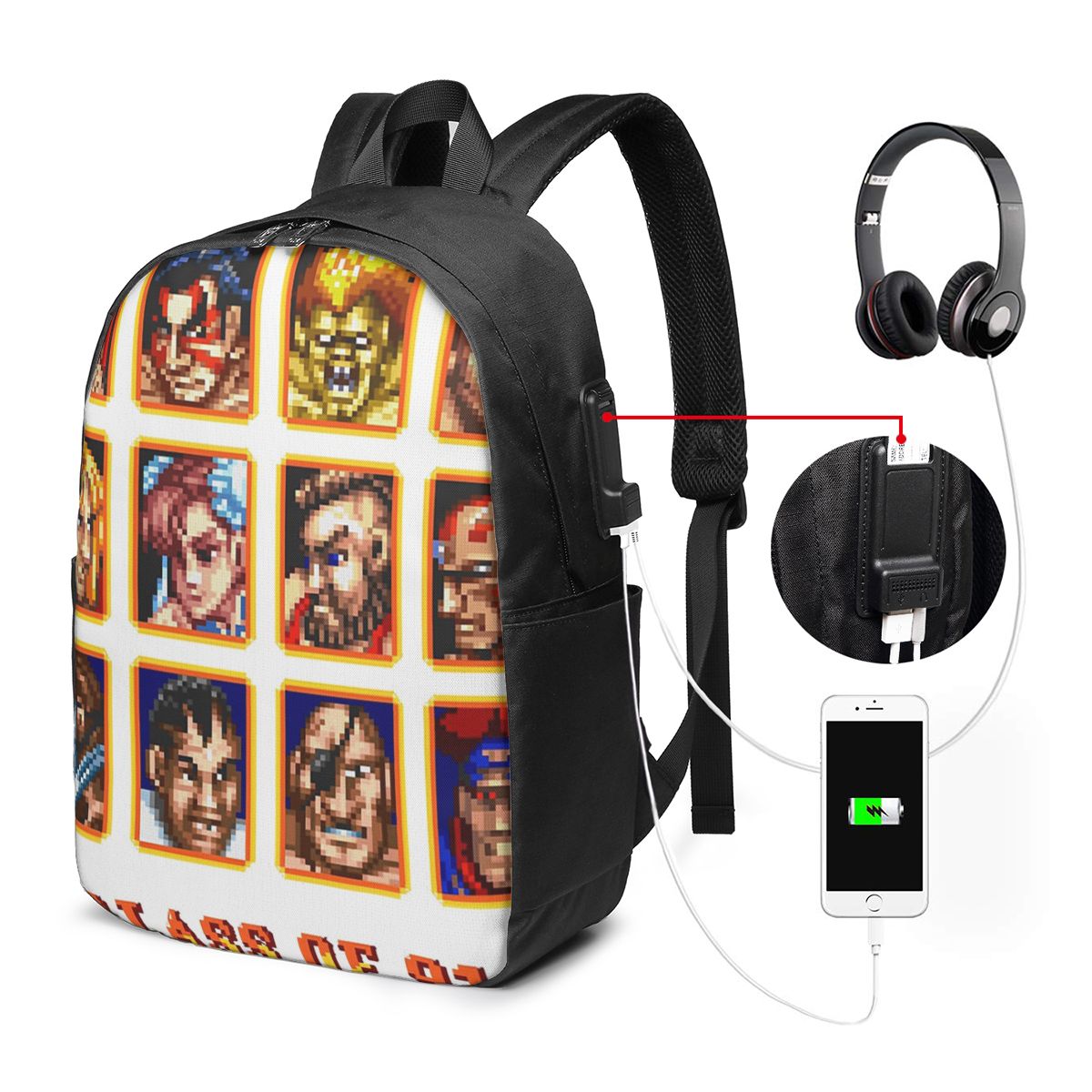 Mochila Defeated Portraits Sup - Laptop Bag avaliação e preço