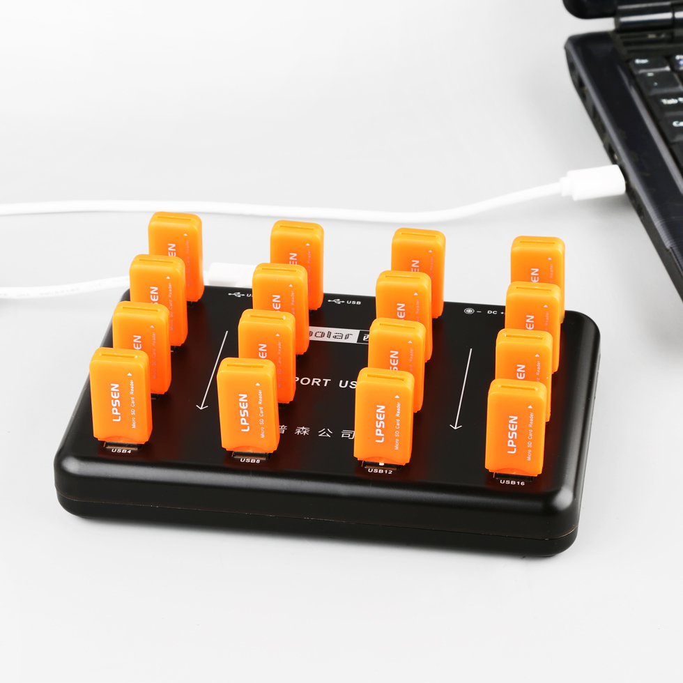 Hub USB 2.0 de 16 Portas Alime - Usb Hub avaliação e preço