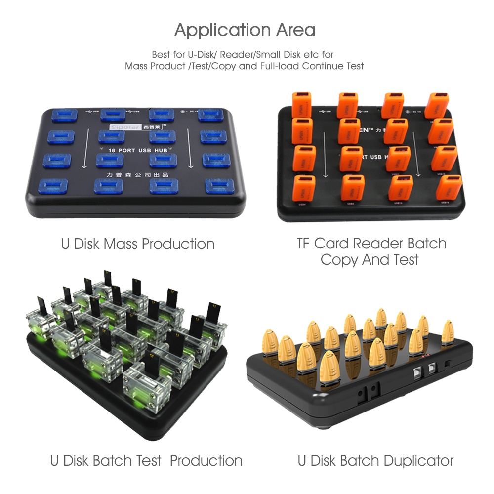 Hub USB 2.0 de 16 Portas Alime - Usb Hub avaliação e preço