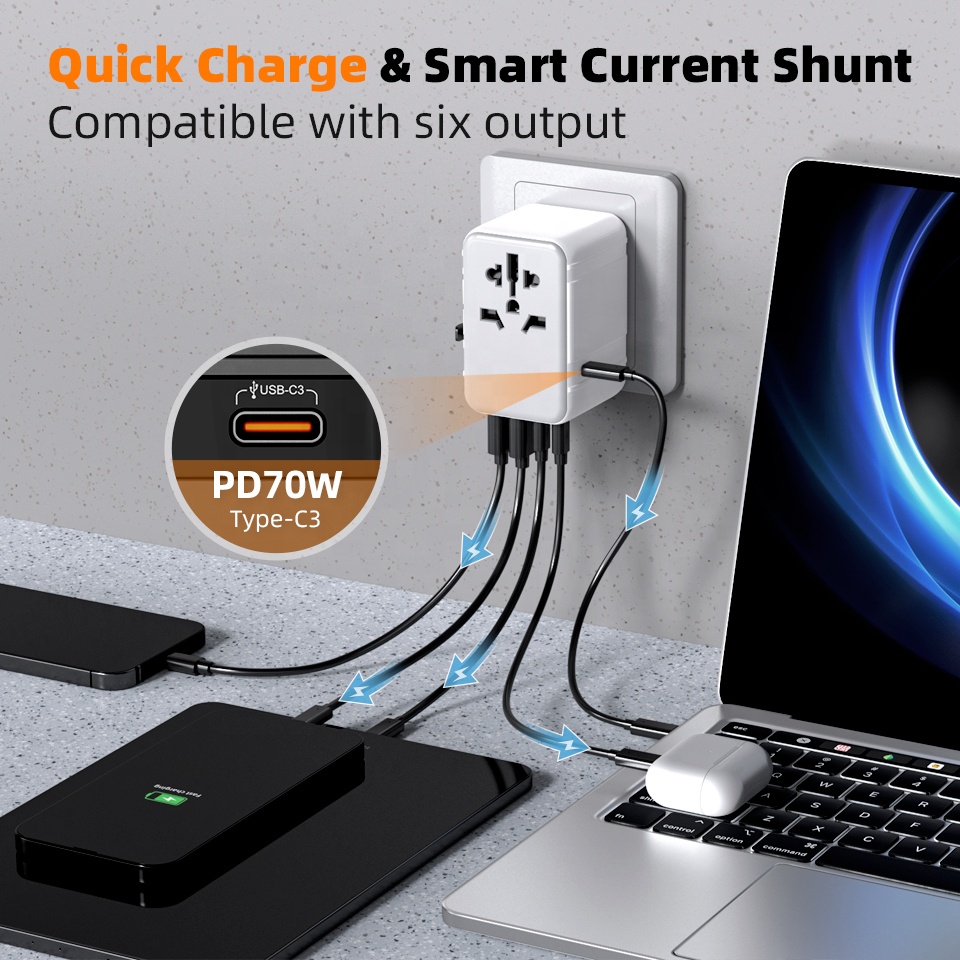 Adaptador de Tomada Universal  - Laptop Charger avaliação e preço