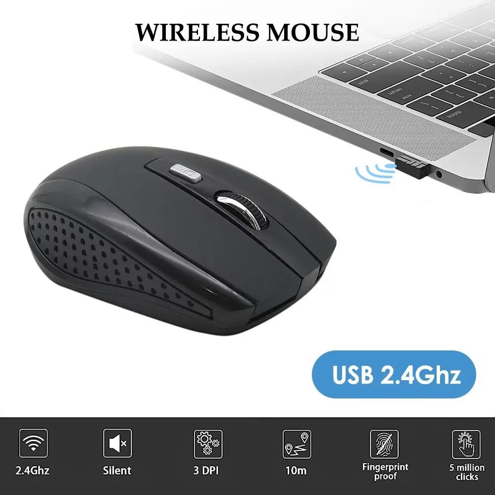 2.4g mouse sem fio portátil er - Laptop Mouse avaliação e preço