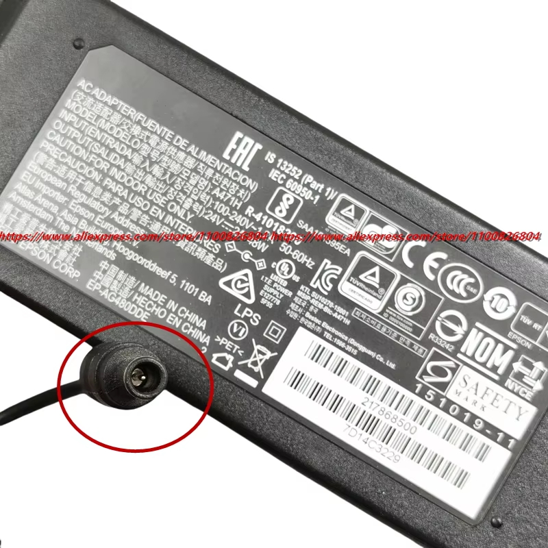 Genuíno a462e 24v 1a 24w adapt - Laptop Charger avaliação e preço