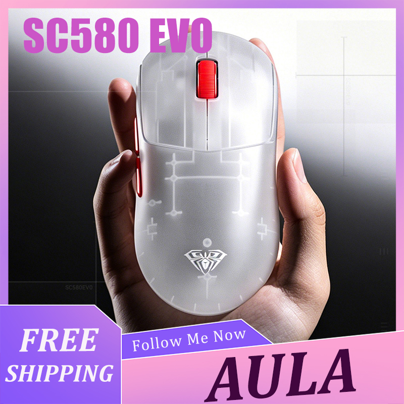 Mouse AULA SC580 EVO Leve Sem  - Laptop Mouse avaliação e preço