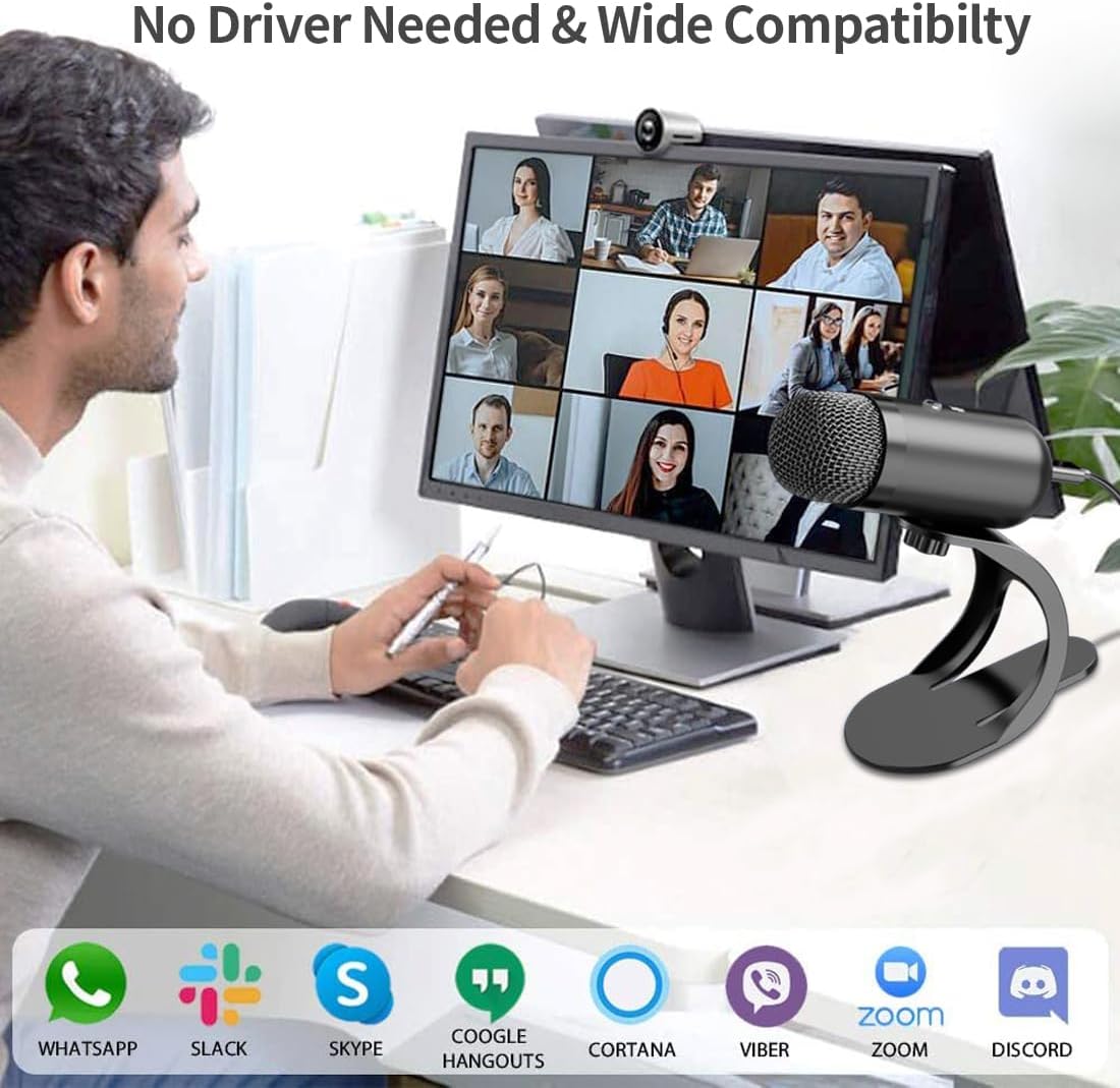 Microfone USB Profissional Con - Usb Hub avaliação e preço