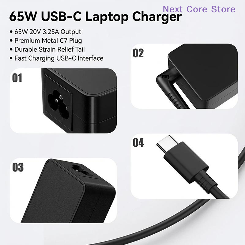 [NC]1Pc 20v3.25a 65w Adaptador - Laptop Charger avaliação e preço