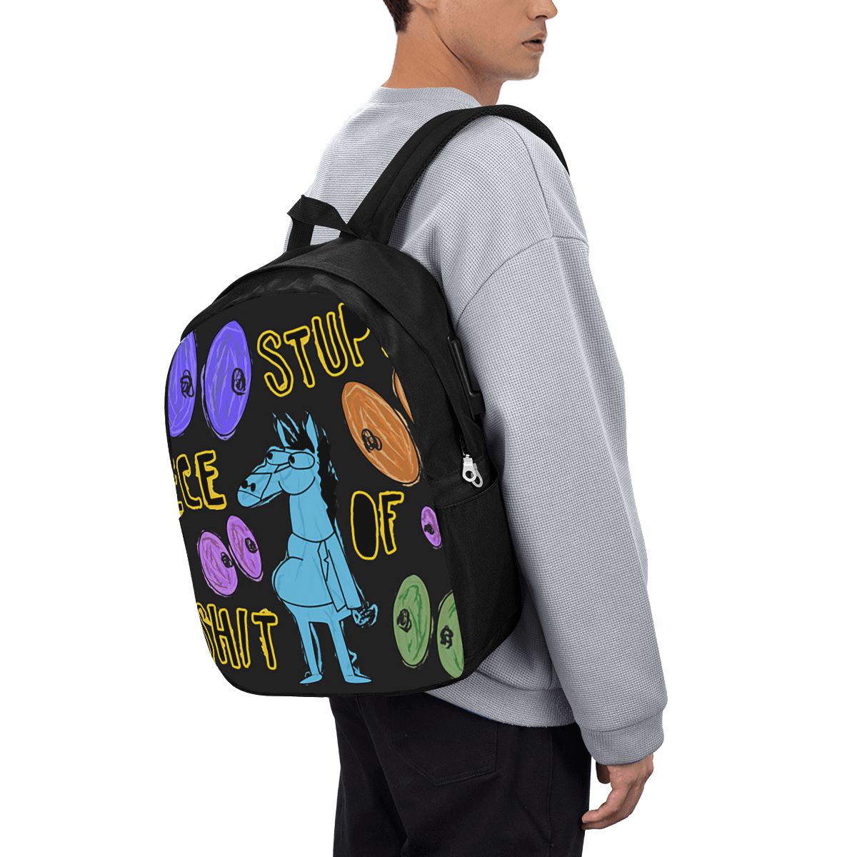 Mochila de viagem com desenho  - Laptop Bag avaliação e preço