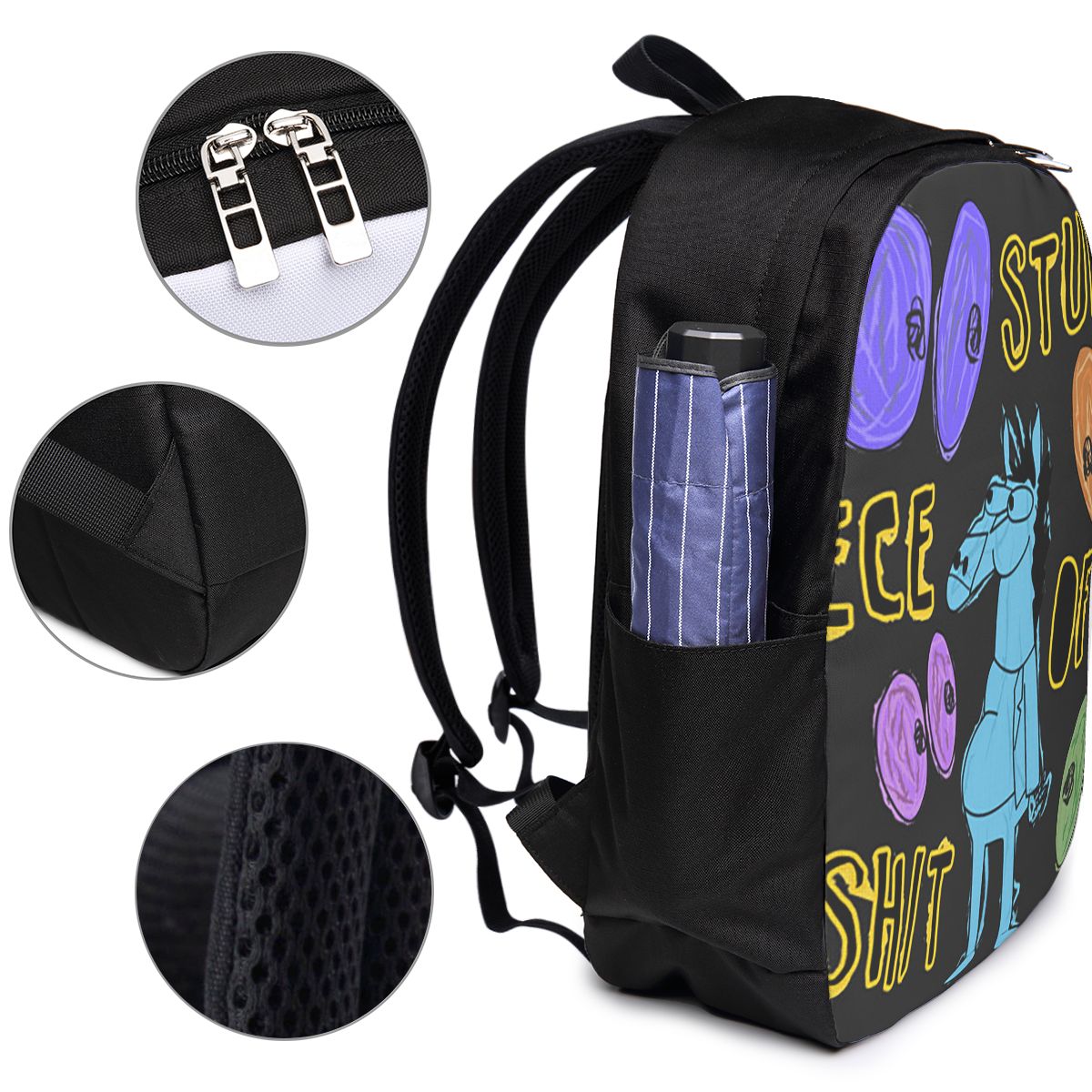 Mochila de viagem com desenho  - Laptop Bag avaliação e preço
